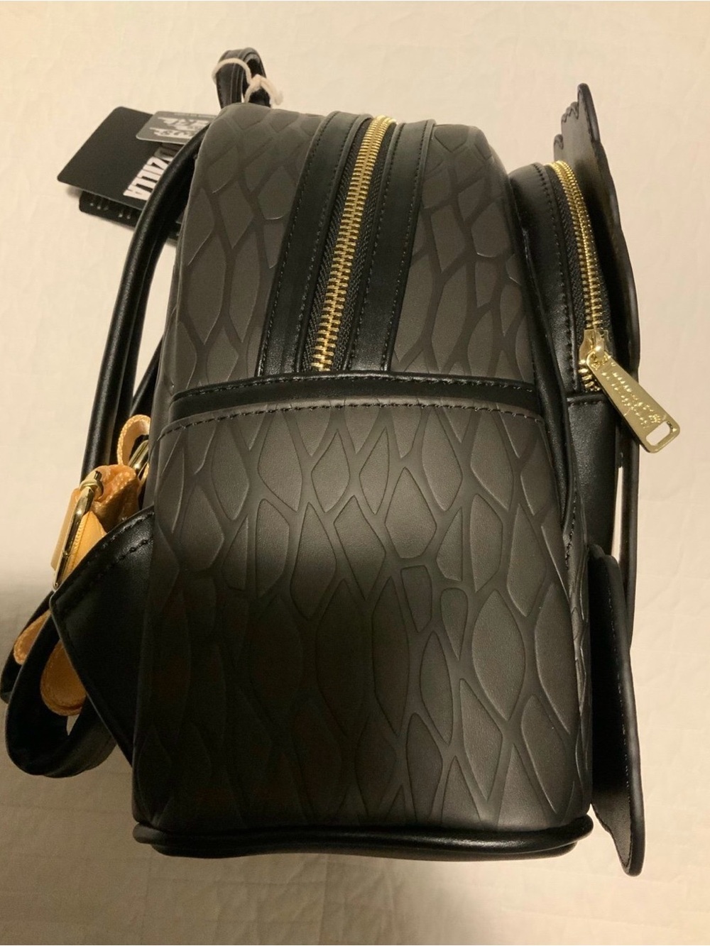 Loungefly Godzilla Cosplay Mini Backpack NWT - Picture 3 of 9